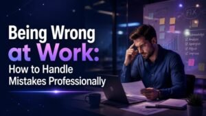 Being Wrong at Work: How to Handle Mistakes Professionally