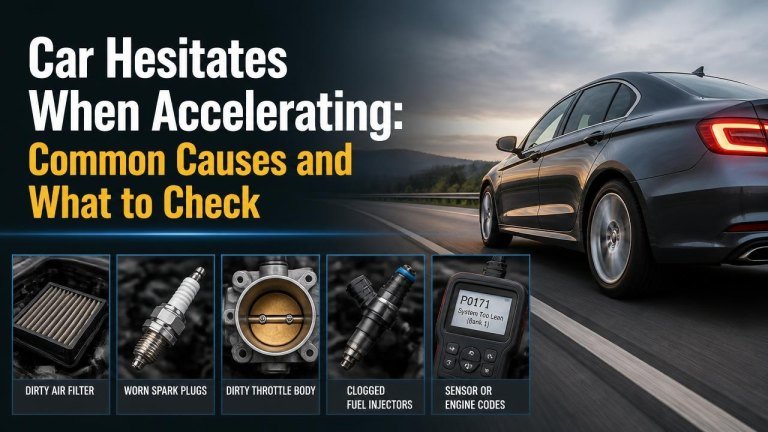 Car Hesitates When Accelerating: Common Causes and What to Check