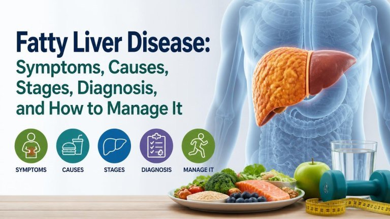 Fatty Liver Disease: Symptoms, Causes, Stages, Diagnosis, and How to Manage It
