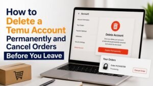 How to Delete a Temu Account Permanently and Cancel Orders Before You Leave
