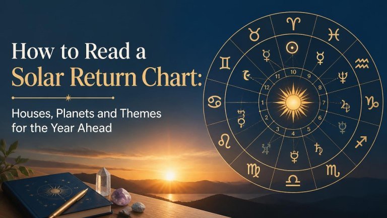 How to Read a Solar Return Chart: Houses, Planets and Themes for the Year Ahead