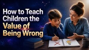 How to Teach Children the Value of Being Wrong