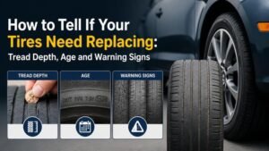 How to Tell If Your Tires Need Replacing: Tread Depth, Age and Warning Signs