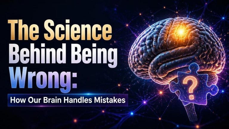 The Science Behind Being Wrong: How Our Brain Handles Mistakes