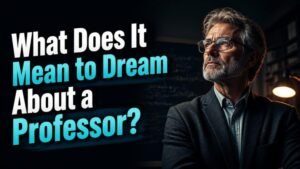What Does It Mean to Dream About a Professor?