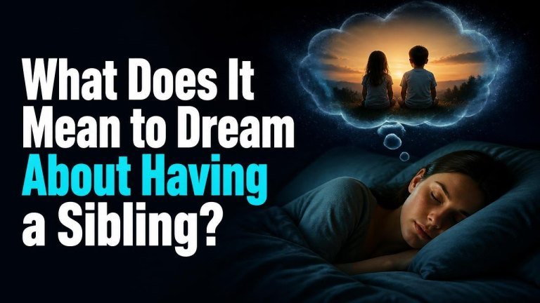What Does It Mean to Dream About Having a Sibling?
