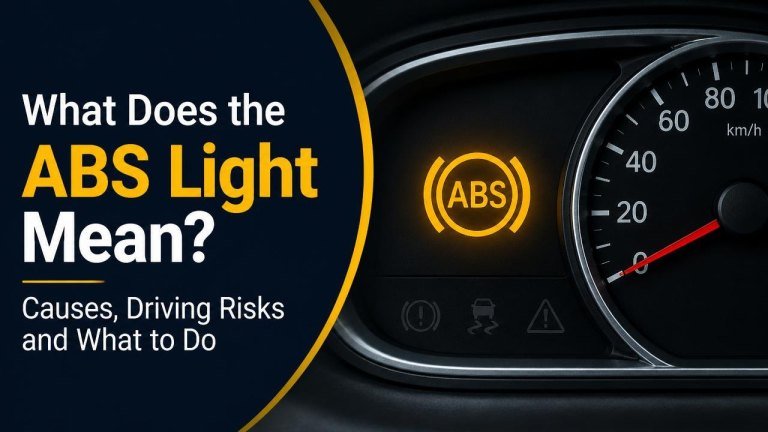 What Does the ABS Light Mean? Causes, Driving Risks and What to Do